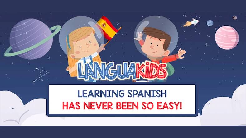 Скачать взломанную LANGUAKIDS Spanish for kids [Много денег] MOD apk на Андроид