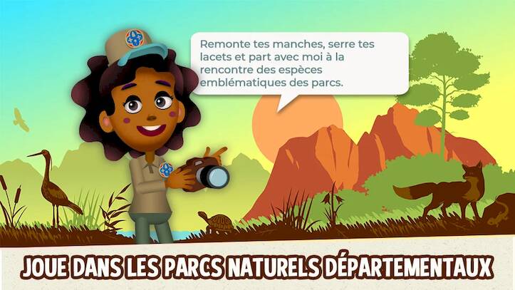 Скачать взломанную Les explorateurs des parcs [Мод меню] MOD apk на Андроид