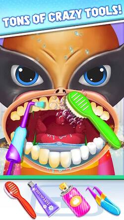 Скачать взломанную Superhero Dentist Doctor Games [Бесплатные покупки] MOD apk на Андроид