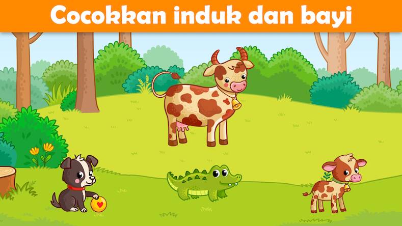 Скачать взломанную Game Anak Edukasi Hewan & Buah [Много денег] MOD apk на Андроид