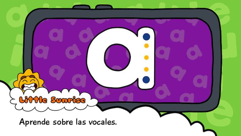 Скачать взломанную Juegos Educativos: Vocales [Много денег] MOD apk на Андроид
