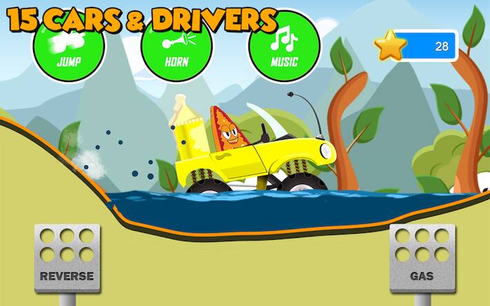 Скачать взломанную Fun Kids Car Racing Game [Много монет] MOD apk на Андроид