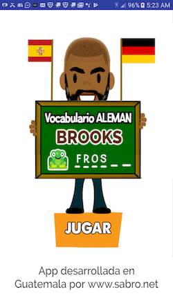 Скачать взломанную Vocabulario Aleman Brooks para [Бесплатные покупки] MOD apk на Андроид
