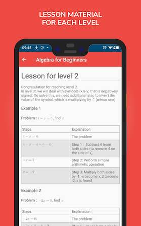Скачать взломанную Algebra for Beginners [Мод меню] MOD apk на Андроид