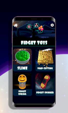 Скачать взломанную Fidget Toys Set! Sensory Play [Бесплатные покупки] MOD apk на Андроид