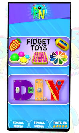 Скачать взломанную Poppit Game: Pop it Fidget Toy [Мод меню] MOD apk на Андроид