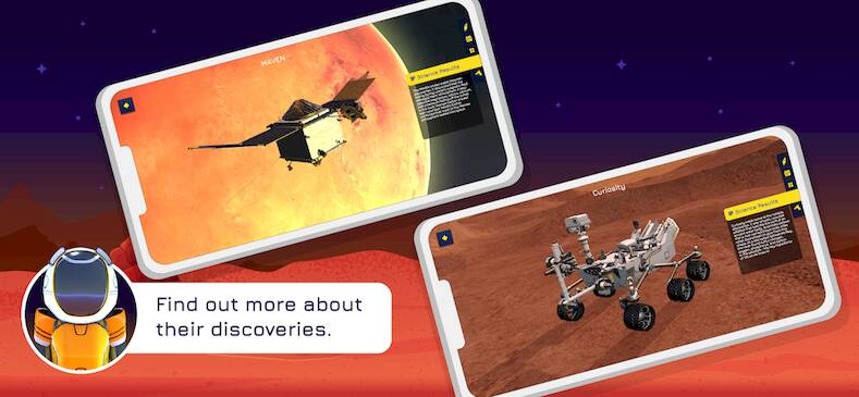 Скачать взломанную Orboot Mars AR by PlayShifu [Мод меню] MOD apk на Андроид
